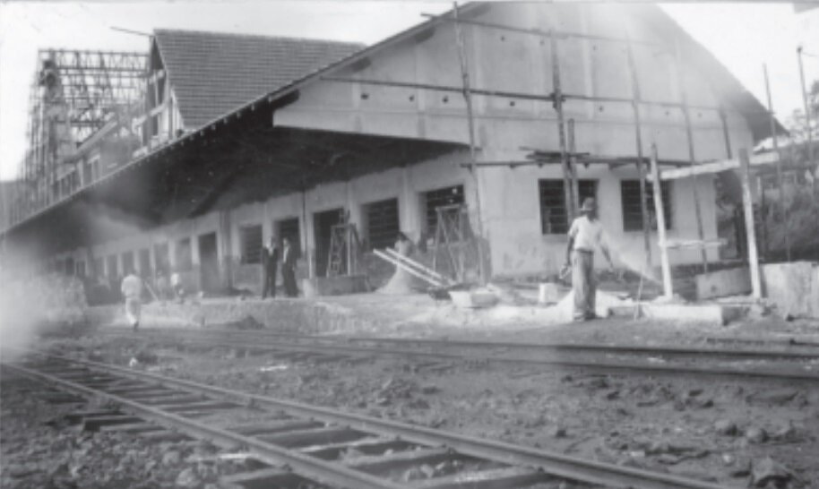 A construção da segunda estação ferroviária de Londrina