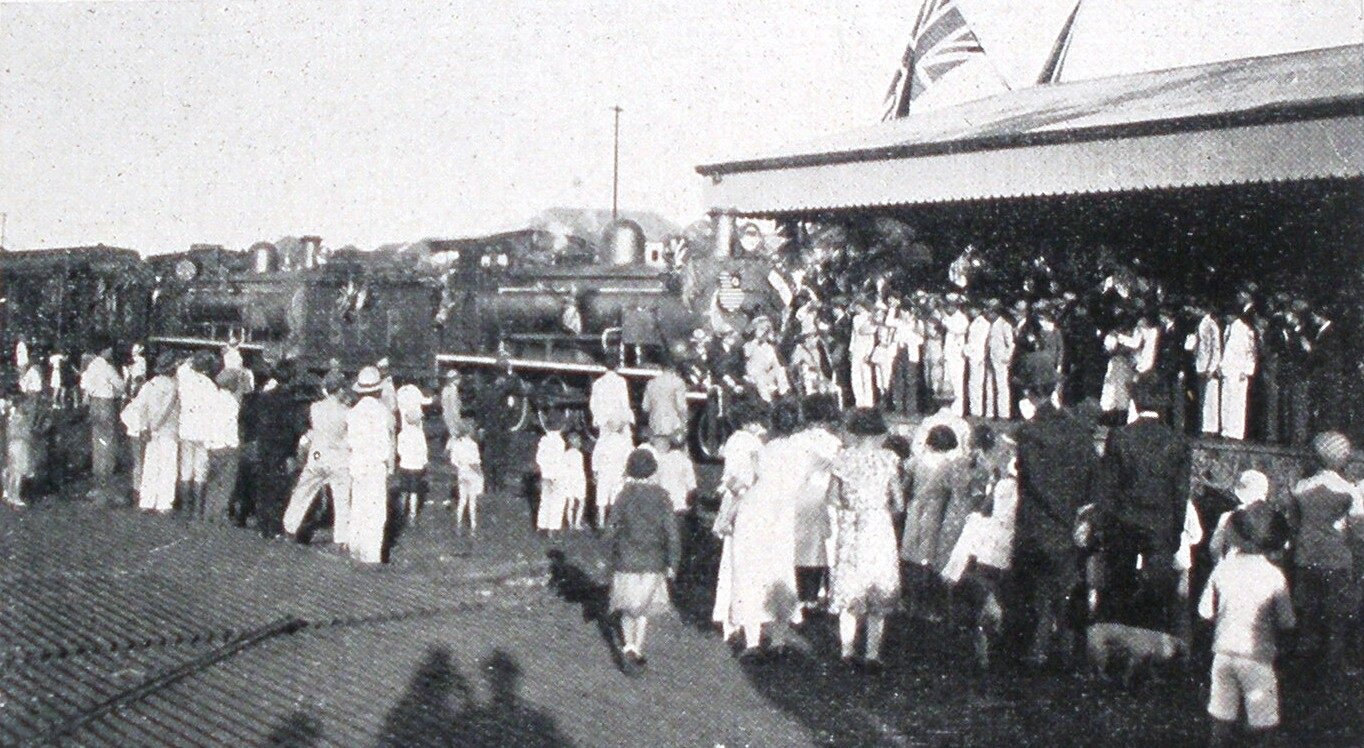 Em 1935, o trem chegou a Londrina