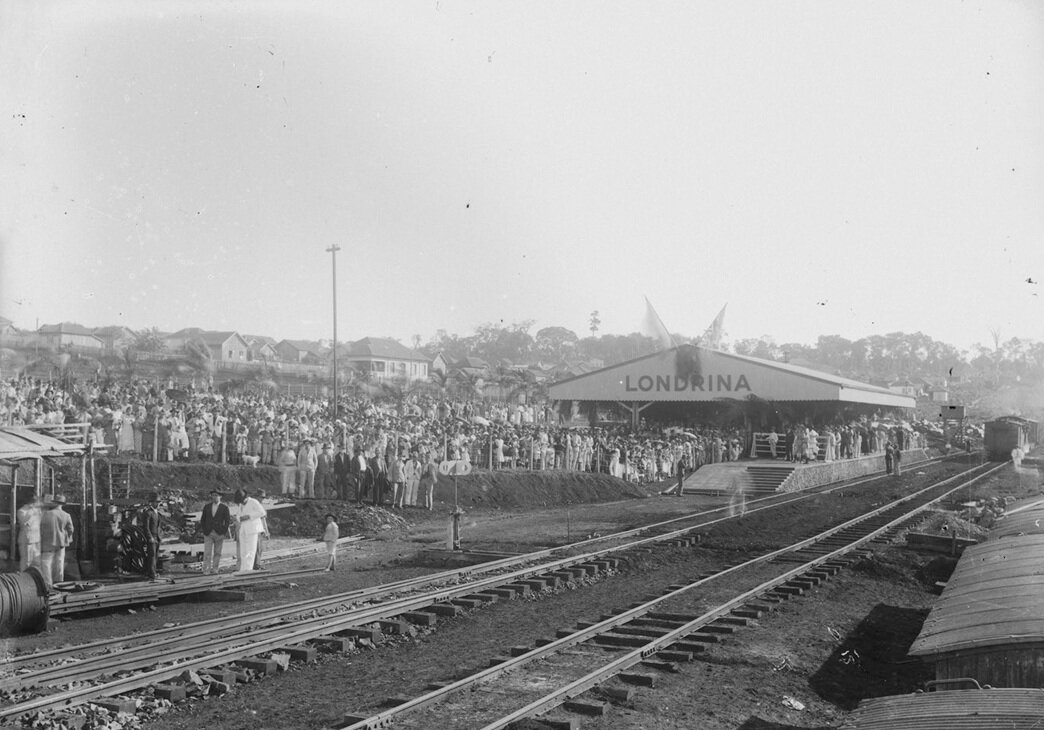 29 de julho, quando o trem chegou em Londrina
