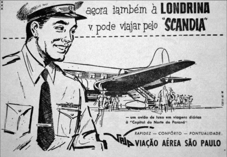 Quando Londrina ganhou asas de luxo