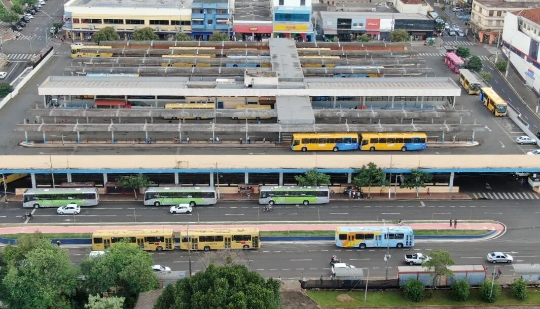 O Terminal Urbano de Transporte Coletivo