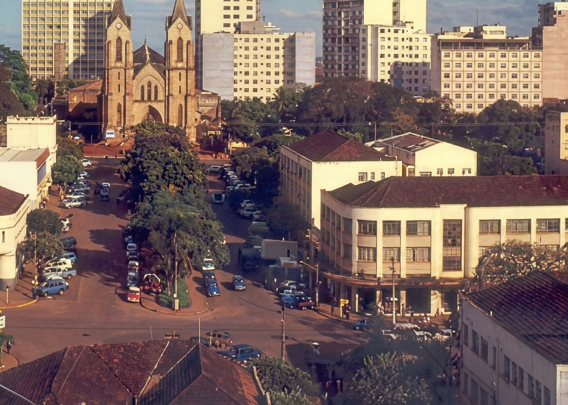 Alameda Manoel Ribas nos anos 1960