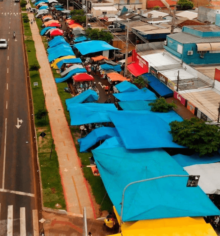 A feira livre do Cincão