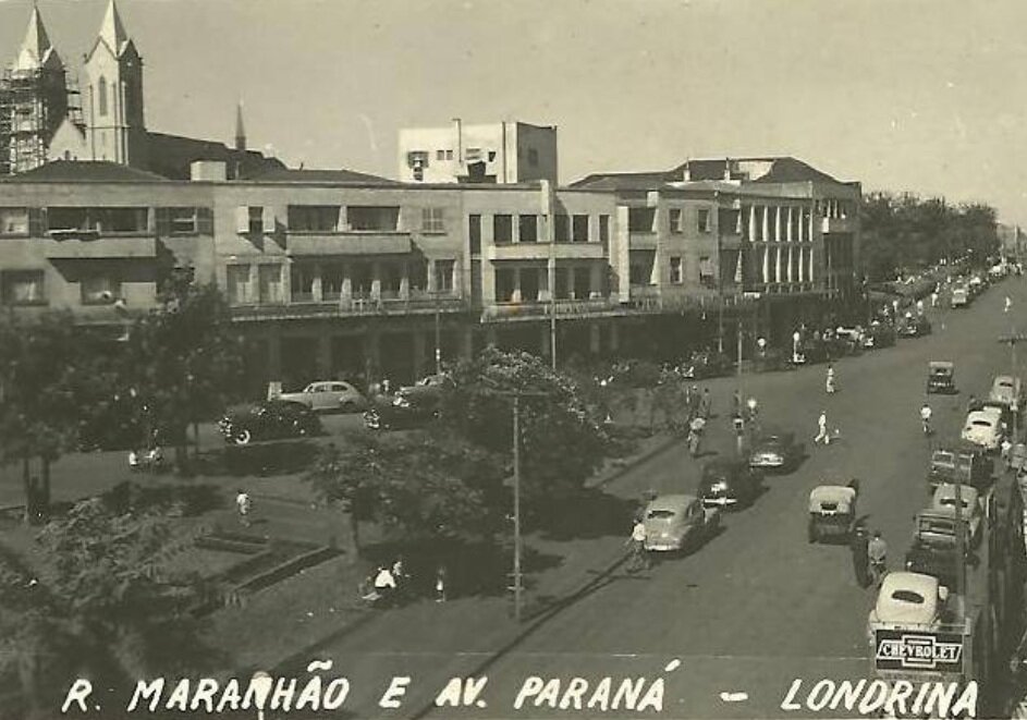 Uma cena do centro antigo