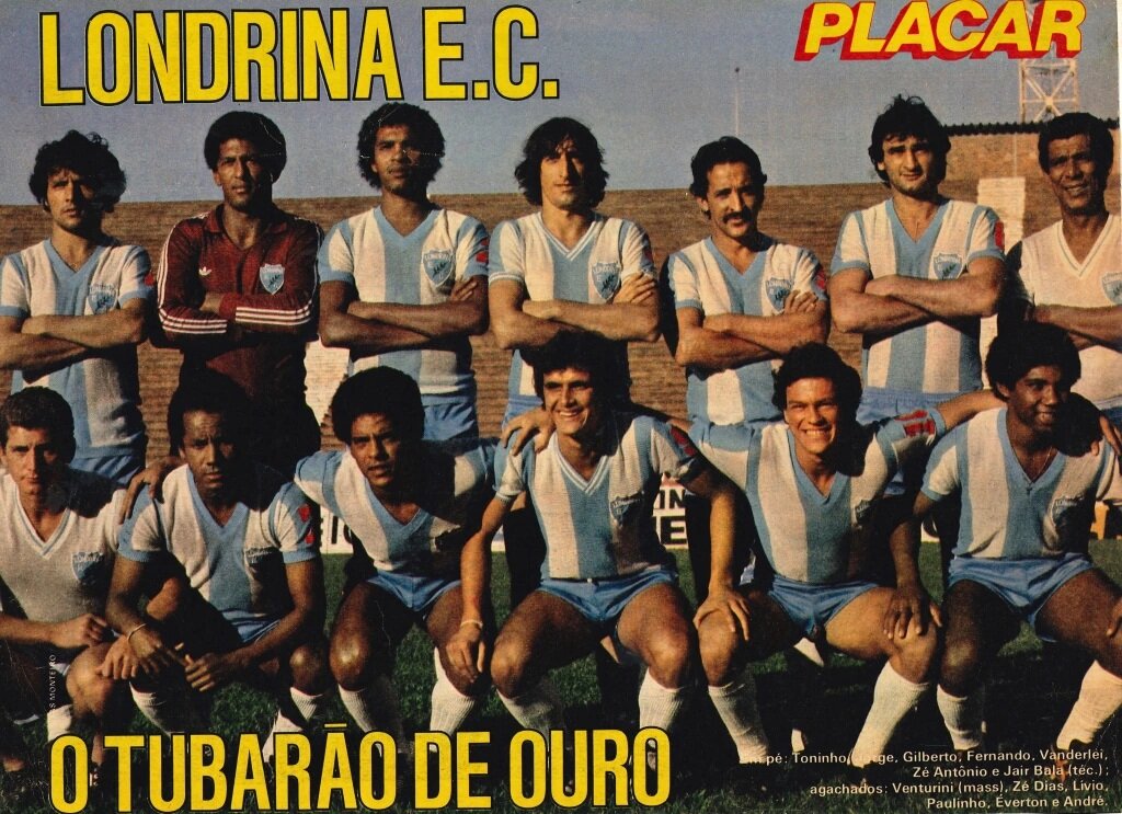O Tubarão em pose nacional