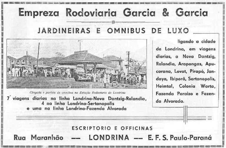 Quando a Garcia ainda anunciava jardineiras