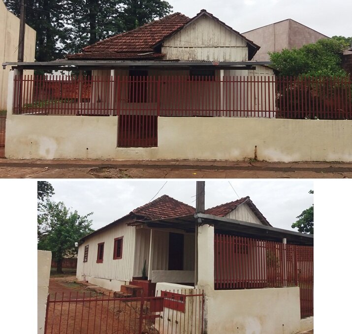 Casa de madeira na Vila Casoni