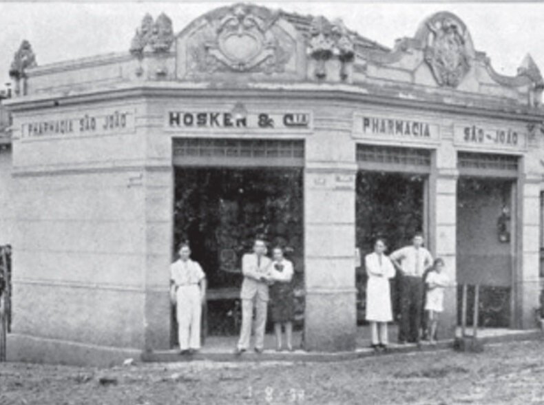 As farmácias que também cuidavam da cidade