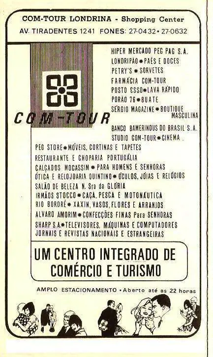 Quando o Com-Tour ainda precisava se apresentar