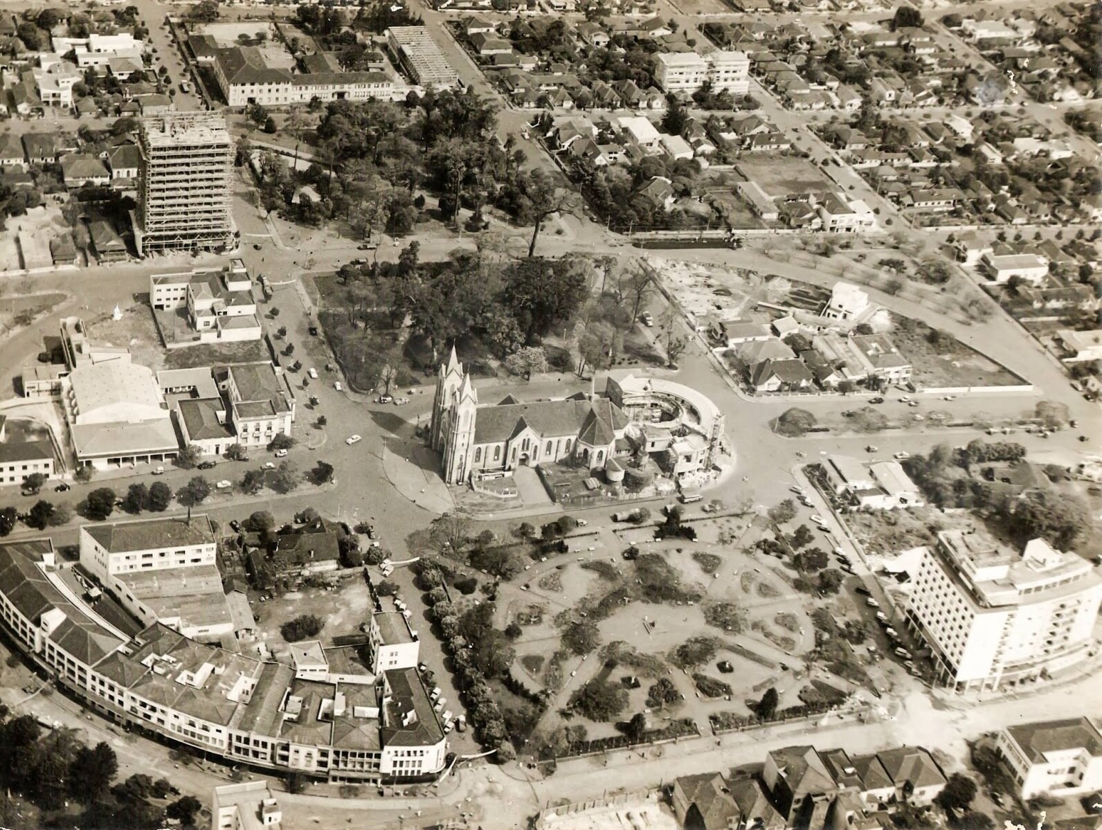 O centro urbano de Londrina nos anos 1950