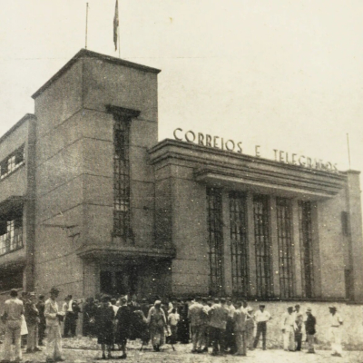 O Novo Pr dio Dos Correios Em 1949 o-novo-pr-dio-dos-correios-em-1949